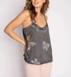 PJ SALVAGE CAMI ALL THAT FLUTTERS TOP -Johnny Corral Shop 012E3976 4A8F 4104 A69D 5311897E1F5E