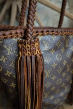 LEATHER AND VODKA SHOPPING SAC CHOCOLATE BAG -Johnny Corral Shop 0D6A0065