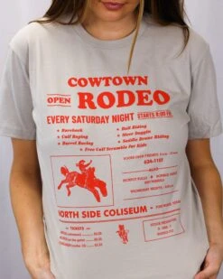 Cowtown Rodeo T-Shirt -Johnny Corral Shop 0D6A3145