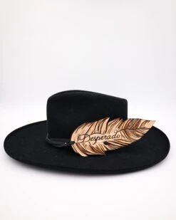 CASEY CURTIS DESPERADO LEATHER FEATHER HATBAND 9 CASEY CURTIS DESPERADO LEATHER FEATHER HATBAND -Johnny Corral Shop 0D6A6660 75ccc444 4dd6 4621 8190 72fc7fd7b005