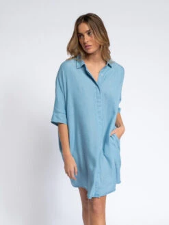 SMF SHIRT MINI DRESS