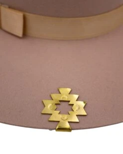 THE WINGED HEART SANTA FE BRASS STAMPED Hat Clip -Johnny Corral Shop 195 a22982e3 6517 4bf9 b36d 4ff2944ccc80