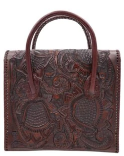 QUE CHULA DOS BOTONES CAFE VIEJO PURSE -Johnny Corral Shop 196 6057b81b cecd 4e0b afec a02cf70d94b5