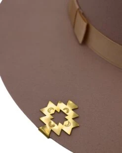 THE WINGED HEART SANTA FE BRASS STAMPED Hat Clip -Johnny Corral Shop 196 71ce7fb9 7fbe 4f48 88df 6c7272485391