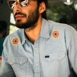 HOWLER MEN'S Crosscut Deluxe Shortsleeve Shirt -Johnny Corral Shop 20230113 Howler Costa Rica BZ9 7679