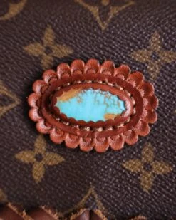 LEATHER AND VODKA TWIN POCHETTE CAMEL 20CT KINGMAN TURQUOISE BAG -Johnny Corral Shop 215 b5d0b7f4 0f2a 419d ad90 0fcd51b01d6d