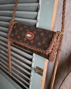 LEATHER AND VODKA TWIN POCHETTE CAMEL 20CT KINGMAN TURQUOISE BAG -Johnny Corral Shop 216 fa8f924d a67f 4aa8 8182 70463b6c0a82