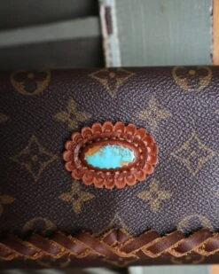 LEATHER AND VODKA TWIN POCHETTE CAMEL 20CT KINGMAN TURQUOISE BAG -Johnny Corral Shop 218 1f75e69d 33d5 4752 99ab 477b3101aa28