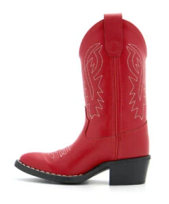 Old West Children's Retro Red Boots -Johnny Corral Shop 243 8116 03