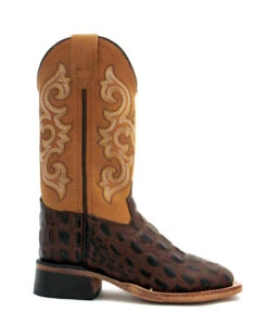 Old West Children's Gator Print Boot -Johnny Corral Shop 243 bsc1830 side
