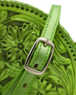 QUE CHULA REDONDO METALLIC GREEN PURSE -Johnny Corral Shop 265 716511dd 1a5e 46ea 8adf af4b5e165078