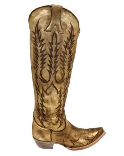 OLD GRINGO WOMEN'S MAYRA GOLD RELAXED BOOT -Johnny Corral Shop 40 2359f181 6083 4537 88ce bb22abaff63d