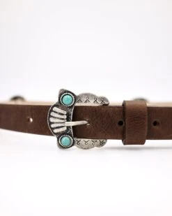 CONCHO WITH TURQUOISE STONES BELT -Johnny Corral Shop 45 6a3d5021 fab7 4be9 9cf3 2579f8f562a7