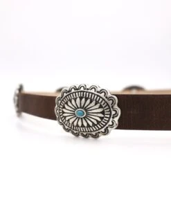 CONCHO WITH TURQUOISE STONES BELT -Johnny Corral Shop 46 86180730 54a4 478b 869b 4cb7139db5ef