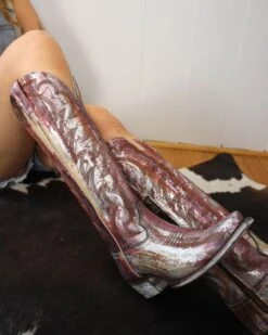 CABORCA SILVER BY LIBERTY BLACK WOMEN'S SERENA MURO PLATO NEGRO BOOT -Johnny Corral Shop 47 25c67fe9 62fc 46d3 bdf9 e5ff2dfb2397