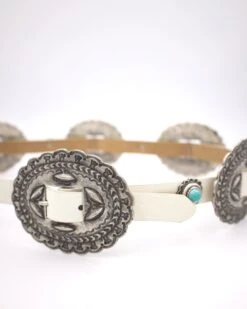 CONCHOS WITH TURQUOISE DOTS BELT -Johnny Corral Shop 58 6ba00193 21e1 4c92 beb5 c51b34ecb06f