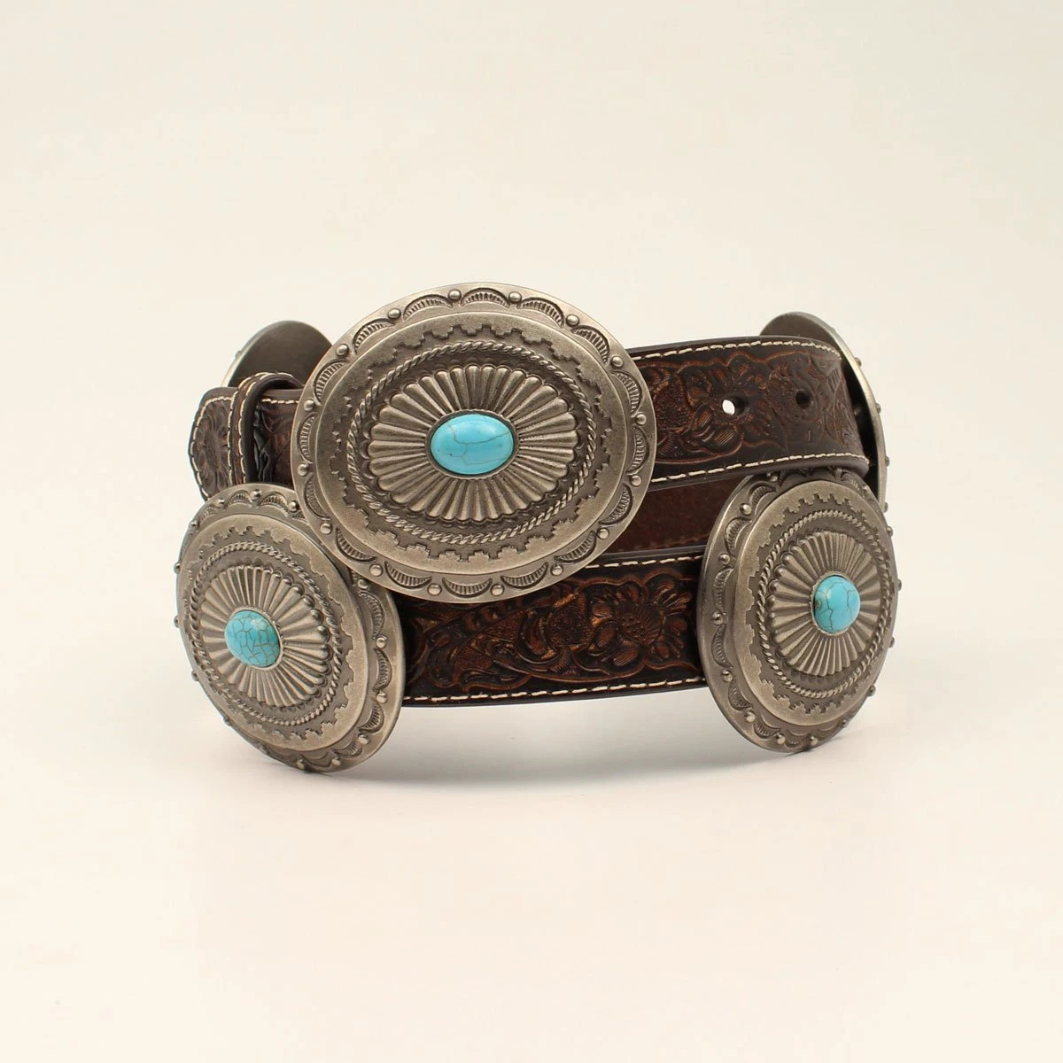 ARIAT LADIES BELT BROWN 2 ARIAT LADIES BELT BROWN - Image 2