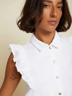 NATION ARCHER RUFFLED BUTTON UP TOP -Johnny Corral Shop ARCHER TANK 3141JJR OPWT 3 600x 71cf345f cc6b 4879 915a 53bc1408141d