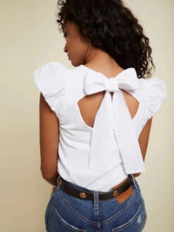 NATION AUDRA BUBBLE SLEEVE TOP -Johnny Corral Shop AUDRA TOP 2265JJR OPWT H2 600x 1294aa42 878f 4da7 a9cb 22fcd7c38f68