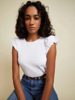 NATION AUDRA BUBBLE SLEEVE TOP -Johnny Corral Shop AUDRA TOP 2265JJR OPWT H 600x 7efcf2d2 e065 41aa b913 d444d586d76a