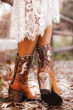 DOUBLE D RANCHWEAR WOMEN'S THE CATTLEMAN BOOT -Johnny Corral Shop CATTLEMEN