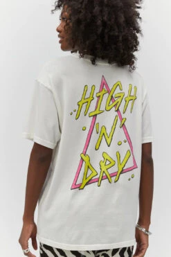 DAYDREAMER DEF LEPPARD HIGH 'N' DRY TEE -Johnny Corral Shop CB300DEF716 VNWHT DEFLEPPARDHIGHNDRYWEEKENDTEE ECOMMCROPPED 3 1100x 062039e2 634f 4e0e 943d c9232120c060