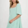 COLLETTA CHIFFON BABY DOLL DRESS