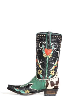 DOUBLE D RANCHWEAR WOMEN'S MIDNIGHT COWBOY BOOT -Johnny Corral Shop DDL 058 Midnight Cowboy Boot wr3 2000x 27446153 ff44 4c8f 8919 953c2e255f1a