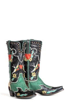 DOUBLE D RANCHWEAR WOMEN'S MIDNIGHT COWBOY BOOT -Johnny Corral Shop DDL 058 Midnight Cowboy Boot wr5 2000x 0cfd6324 63be 4546 ad0d 6dd9e8920ee1