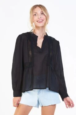 DEAR JOHN ALEXIS FRONT SLIT TOP BLACK -Johnny Corral Shop DSH1150G5BLK FRONT 1800x1800 8d3db4c2 d19c 45ce a262 c5c99bcdf32e