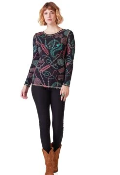 DOUBLE D RANCHWEAR WARES OF THE PLAZA TEE