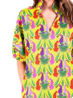 EMILY MCCARTHY POPPY PEEKABOO DRESS -Johnny Corral Shop EMCSU23 D1 PoppyDress Peekaboo Detail1