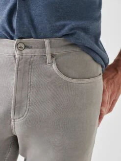 Faherty Men's Stretch Terry 5-Pocket Jean -Johnny Corral Shop FA22 faherty mens MBC0020 IRN STRETCH TERRY 5 POCKET IRON 0298 2000x 86701b0d b62e 4467 a19e 7bde4d0270f9