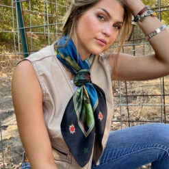 THE DIVIDE 35X35 SCARF -Johnny Corral Shop FringeScarves TheDivide silkscarf wildrags KevinChupik westernart 590x c06586cb 915a 413a b19f 04e1e01259ed