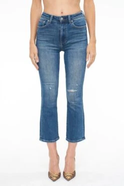 PISTOLA WOMEN'S LENNON HIGH RISE CROP BOOT - PLAZA DISTRESSED