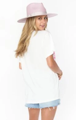 SHOW ME YOUR MUMU TRAVIS LET'S GO GIRLS TEE -Johnny Corral Shop MS3 934 LE92 05