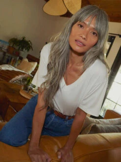 NATION NINA VINTAGE FIT V NECK TOP -Johnny Corral Shop NINA TEE IN ORGANIC COTTON 2157CNX WHT H 3 600x ee3ff64f e8d2 4624 a5f4 1033612c3559