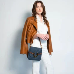 HAMPTON ROAD DESIGNS HUNTER BLUE HANDBAG -Johnny Corral Shop NavyHunteronModel3 700x.progressive 00b2c88d fe32 46fa b2e2 a33b468e45f1