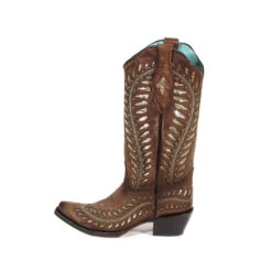 Corral Boots CORRAL WOMEN'S GOLD PETAL BOOT -Johnny Corral Shop NewProject 2021 09 27T161043.012