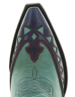 OLD GRINGO WOMEN'S MILES CITY BOOT -Johnny Corral Shop Old Gringo Miles City Boots Vesuvio Aqua L3575 2 Toe 30925