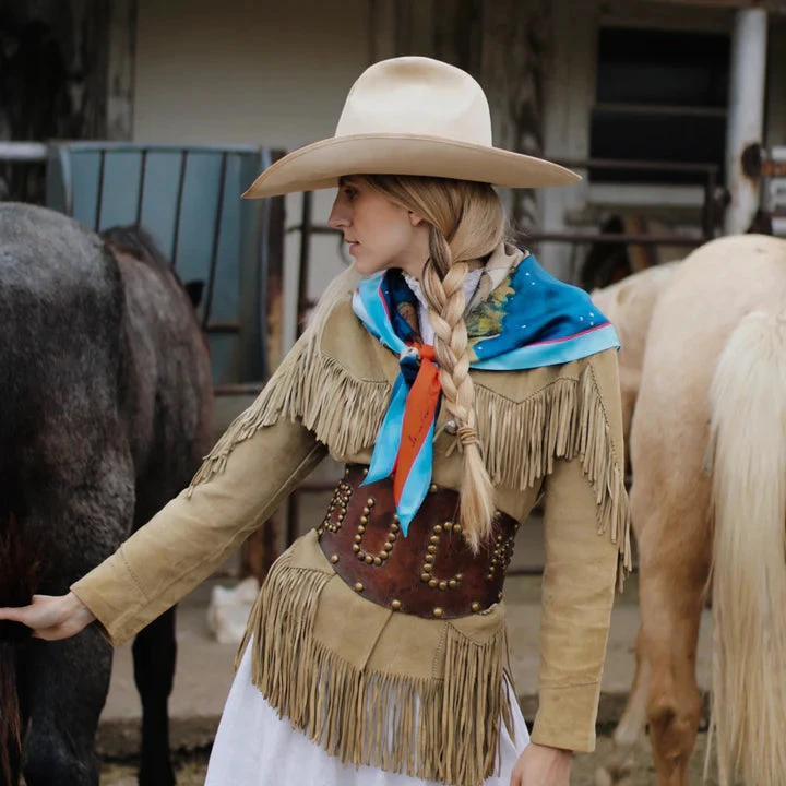 A LITTLE ROMANCE 35X35 SCARF 3 A LITTLE ROMANCE 35X35 SCARF - Image 3