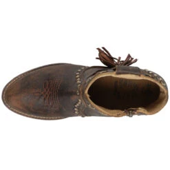 Corral Boots CIRCLE G BY CORRAL WOMEN'S STARS AND FRINGE BOOTIE -Johnny Corral Shop Q0181 4l