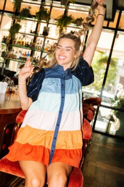 QUEEN OF SPARKLES SEQUIN SLEEVE TIERED DRESS -Johnny Corral Shop QOSHOLIDAY soelstudio 202 720x fb2b0223 48b9 4ab9 b283 cdee436b22ec