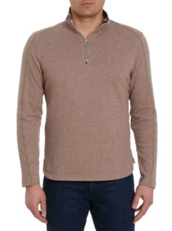 ROBERT GRAHAM MEN'S DELAGE LONG SLEEVE KNIT