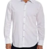 ROBERT GRAHAM HIGHLAND LONG SLEEVE WOVEN SHIRT- WHITE