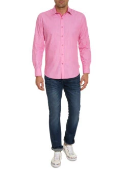 ROBERT GRAHAM STINGRAY LONG SLEEVE WOVEN SHIRT -Johnny Corral Shop RS231004CF STINGRAY PINK 01 600x 9e0b64ff 82c3 47c6 967a 09cc09447bc4