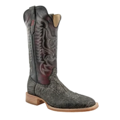 R. Watson Men's Smoke Grey Cape Buffalo Boot