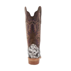 R. WATSON MEN’S PYTHON NATURAL BOOT -Johnny Corral Shop RW7910 1 B WEB