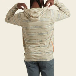 HOWLER MEN'S Loggerhead Hoodie -Johnny Corral Shop S23 LS Shirts Loggerhead Mescal Oyster Back 749988a0 7f4a 4022 b2bf ad06e9af9fcd