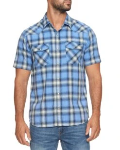 FLAG AND ANTHEM ELKRIDGE VINTAGE WASHED WESTERN SHIRT